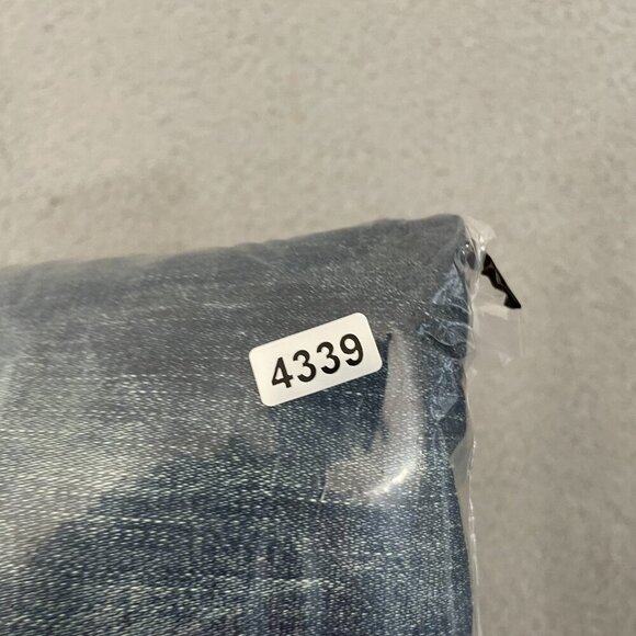 Rock Revival Rand Taper Jeans Men 36x34 Blue Tie Dye Studded Stretch Denim - Picture 12 of 12